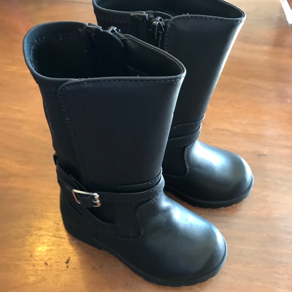 Stride Rite Toddler Riding Boots Black